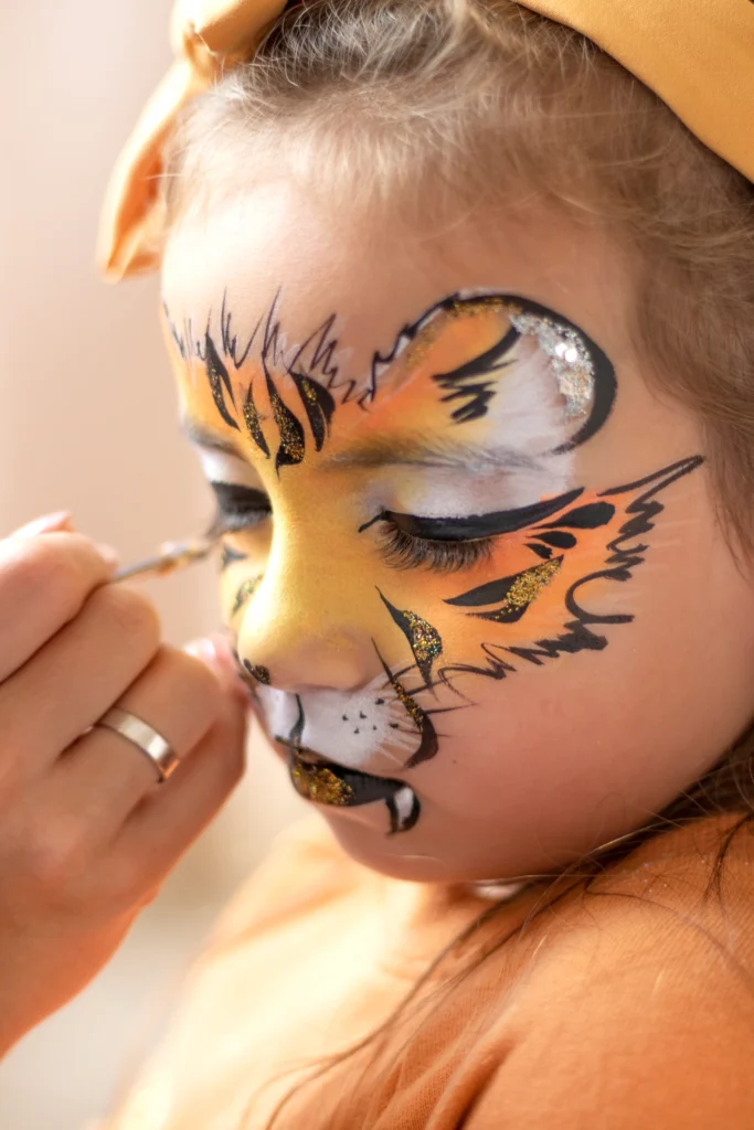 leopard makeup