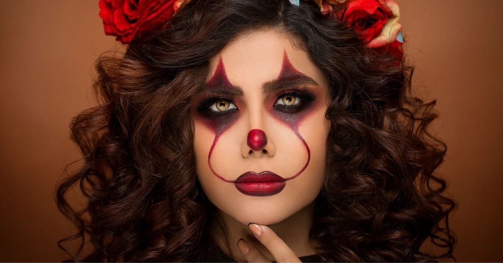 Clown Halloween Makeup
